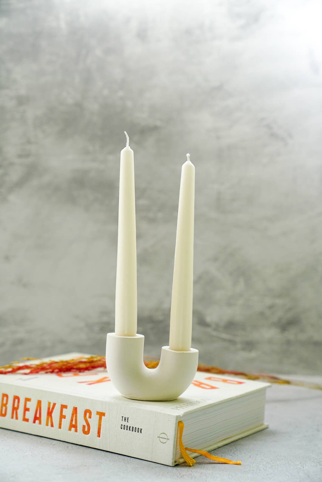 U Shape Dinner Candle Holder - Handmade pieces