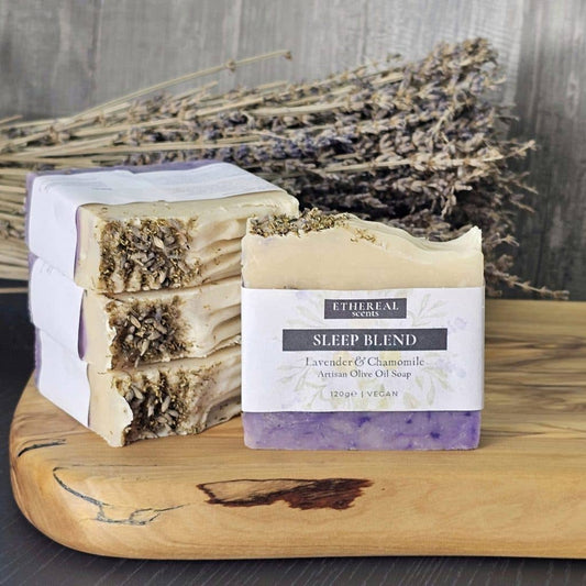 Sleep Blend: Lavender and Chamomile Cold Process Soap
