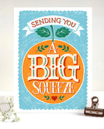 Big Squeeze Card