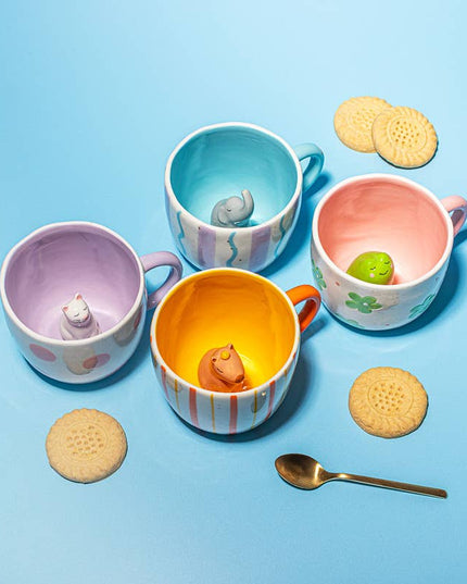 Surprise Hidden Cat Mug
