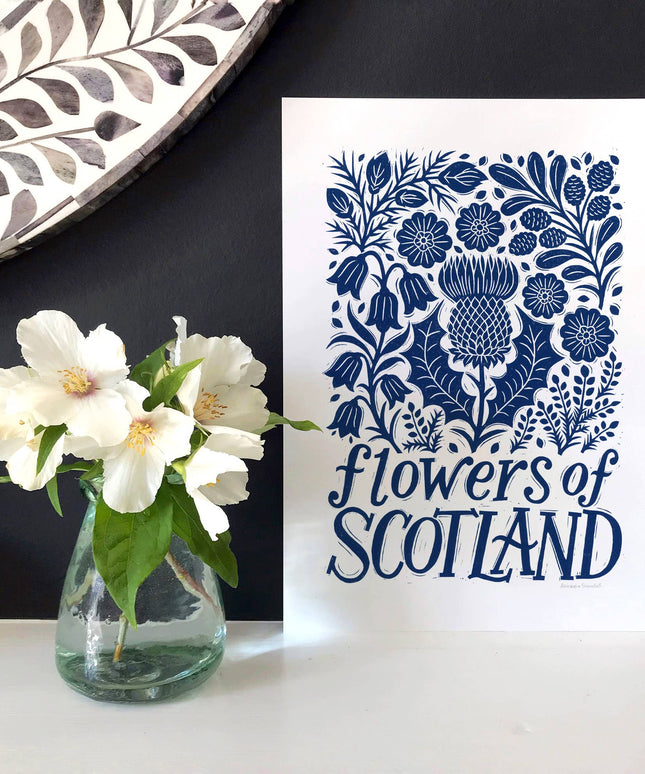 Flowers of Scotland Print