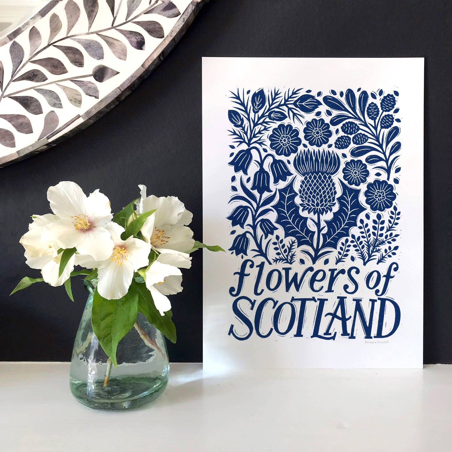 Flowers of Scotland Print