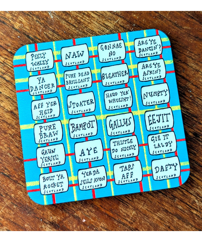 Scottish Coaster - Scottish Saying / Patter