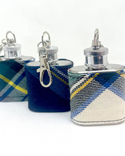 Mini Tartan Hip Flask