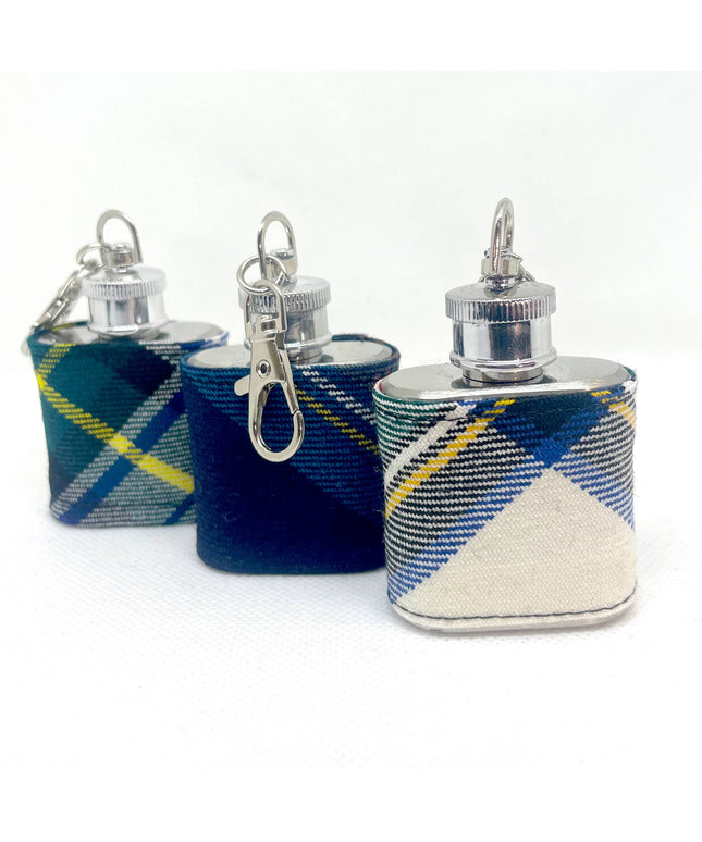 Mini Tartan Hip Flask