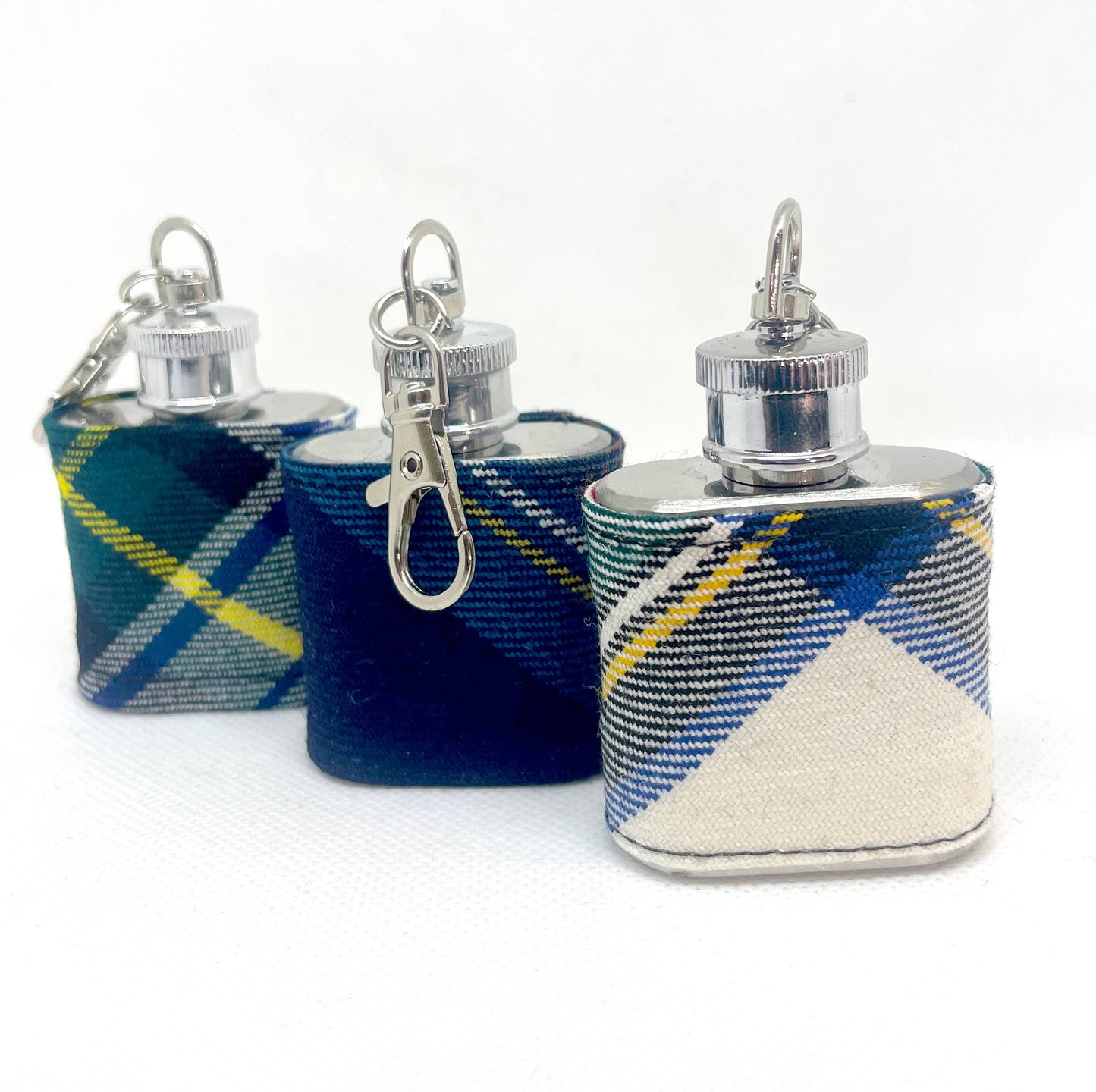 Mini Tartan Hip Flask