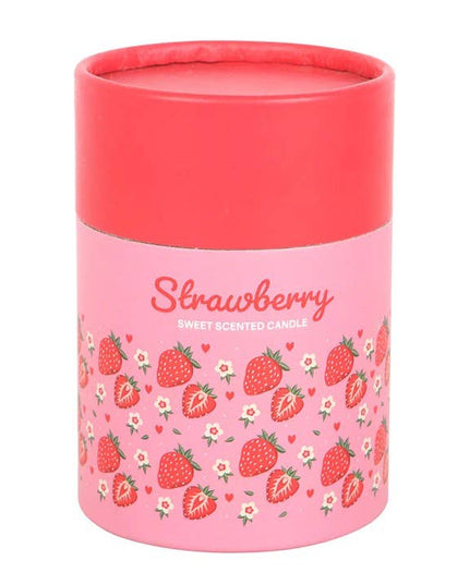 Strawberry Scented Candle with Presentation Box