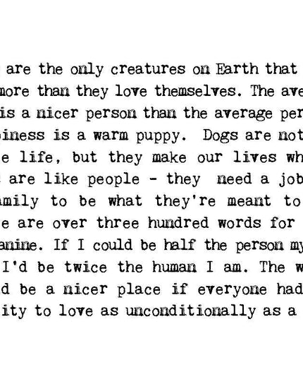 Dog Lover Card