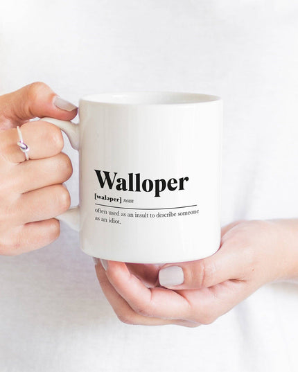 Walloper Greeting Scots Saying Mug