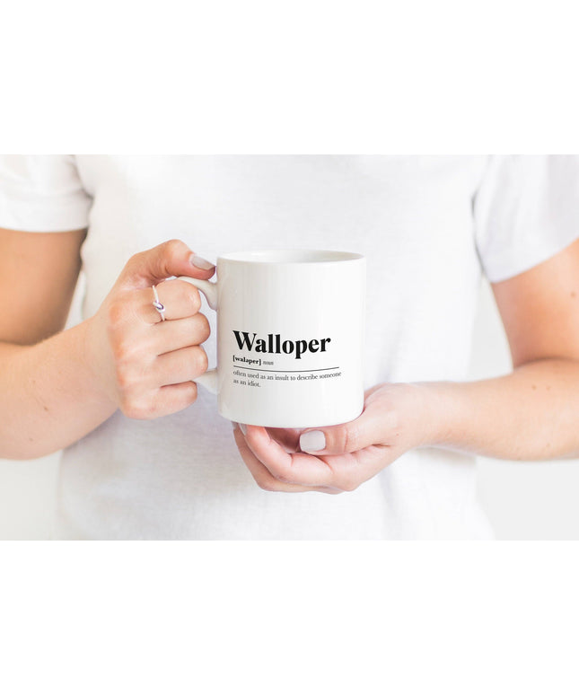Walloper Greeting Scots Saying Mug