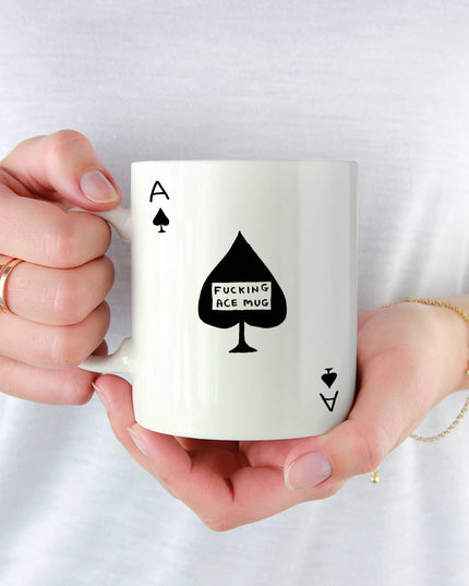 David Shrigley Mug Fucking Ace