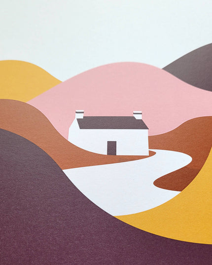 Autumn in the Hills A4 Print