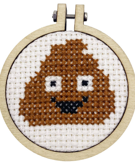 'S**t happens!' Mini Matchbox Cross Stitch Kit