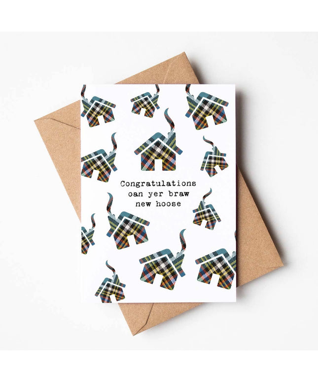 Braw New Hoose | Scottish Greeting Card | New Home Card