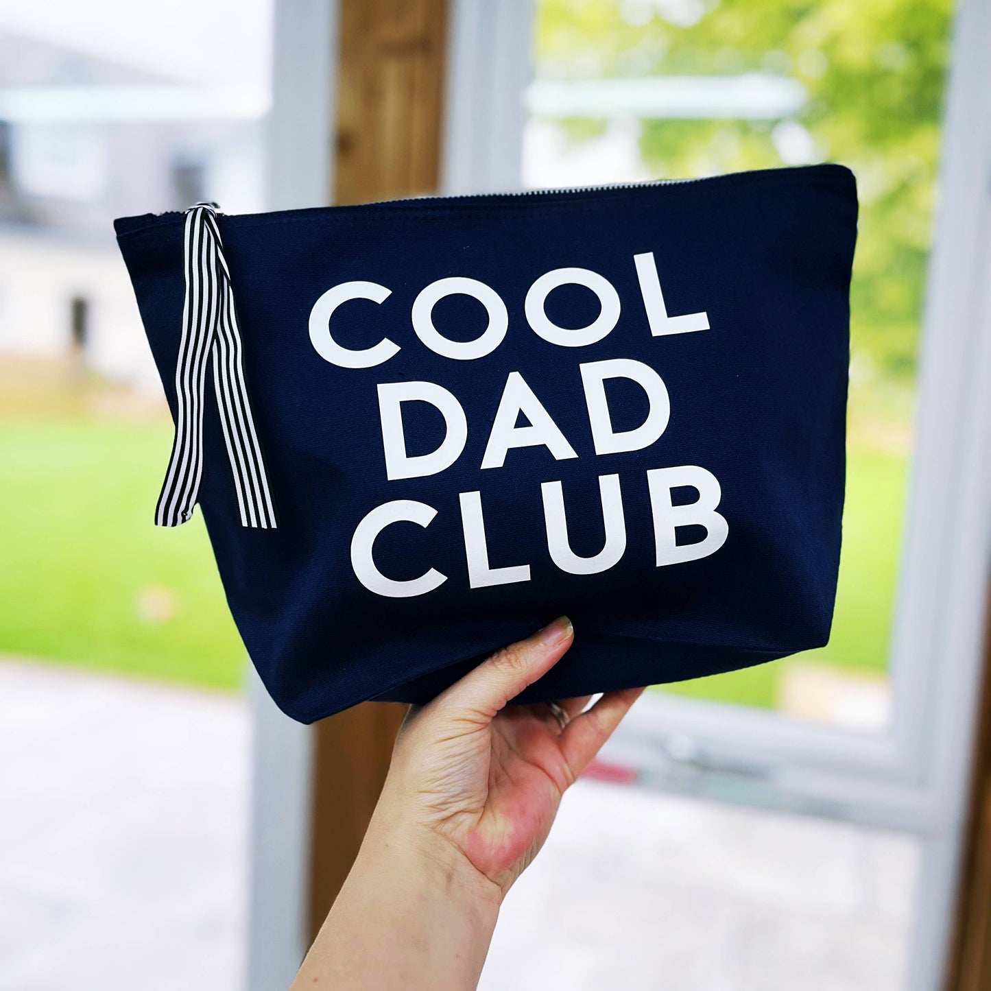 Cool Dad Club Large Pouch - Navy