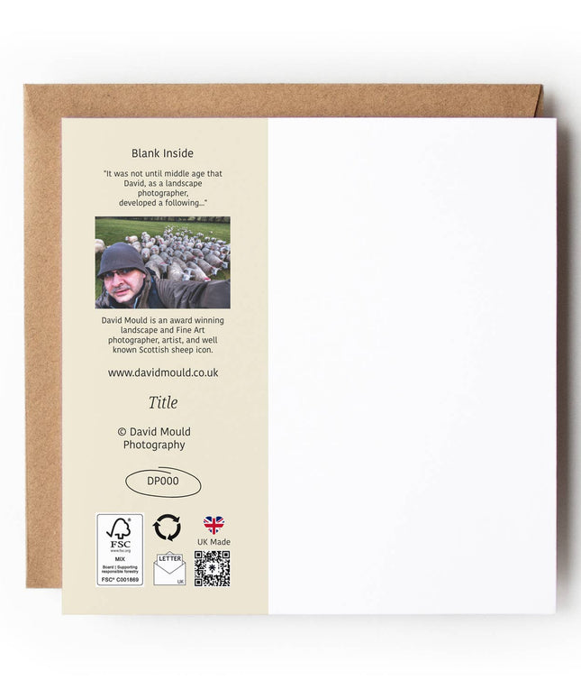 Dukes Pass Blues - Textured Card