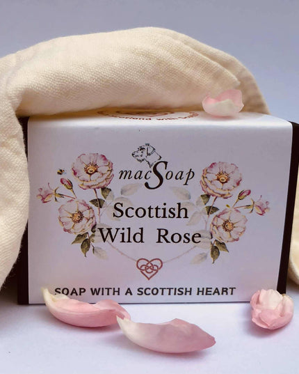 Scottish Wild Rose. Scottish Botanical Soap