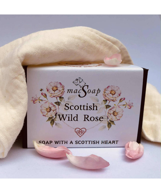Scottish Wild Rose. Scottish Botanical Soap