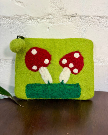 Assorted Felt Toadstool Purse