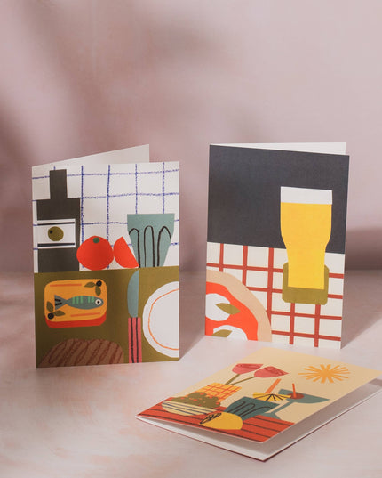 Cheese and Wine Card | Cheese Card | Blank Card