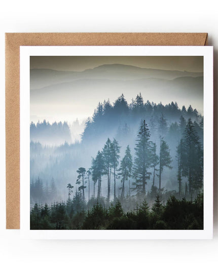 Dukes Pass Blues - Textured Card