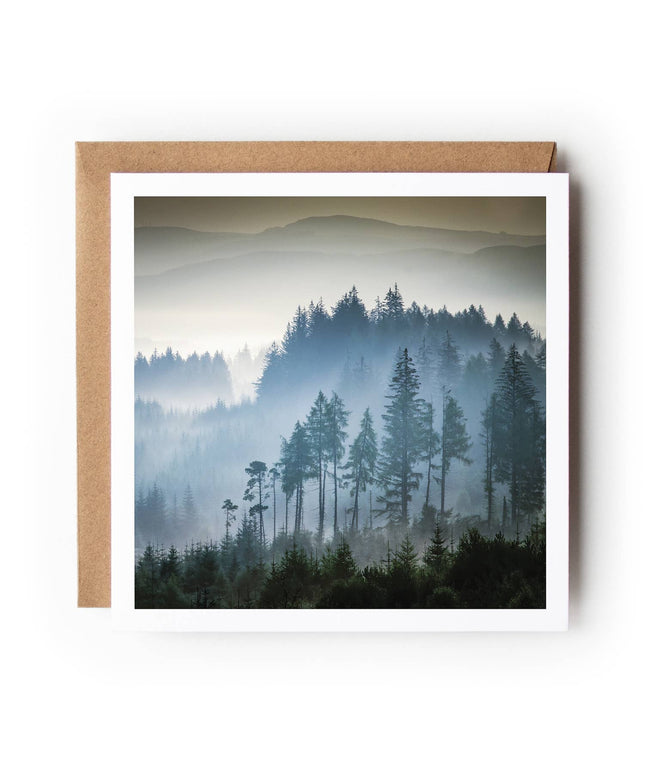 Dukes Pass Blues - Textured Card