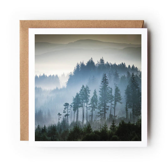 Dukes Pass Blues - Textured Card