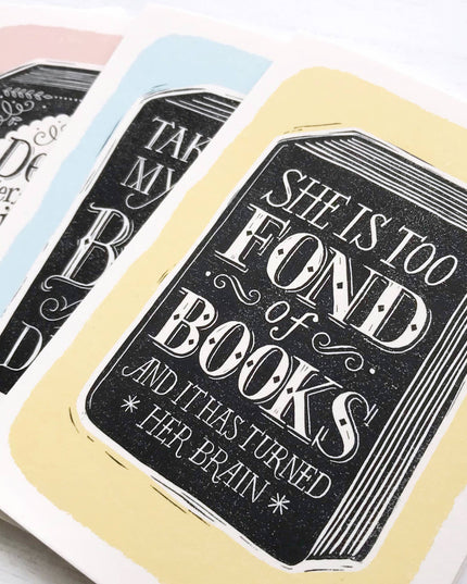 Book Lovers Quote Card Collection