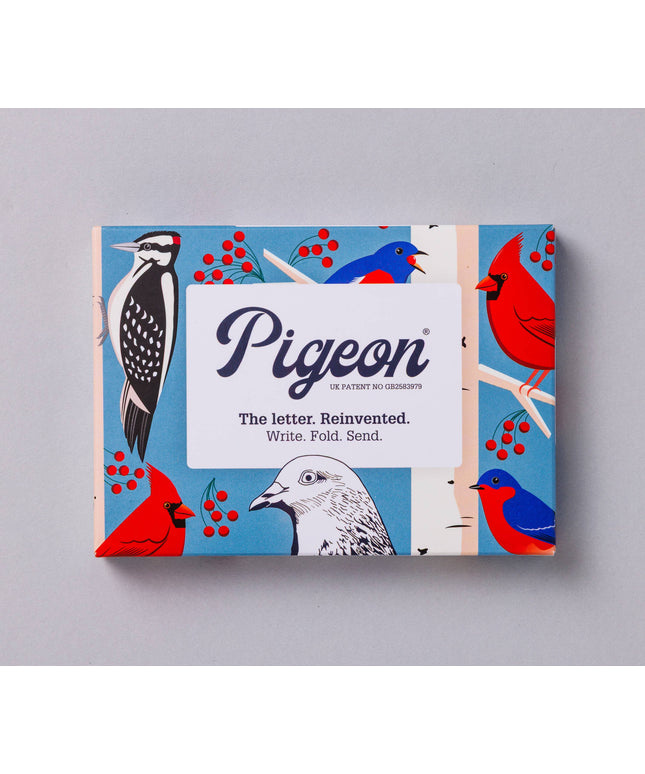 Carnival of Colour Pigeon, Folding Letter Pack, Pack of 6