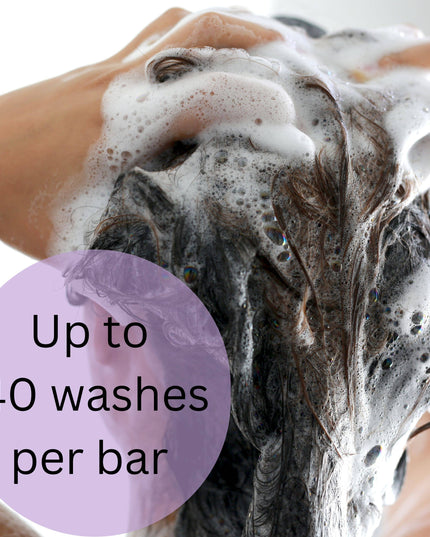Lavender and Lime Shampoo Bar - Suitable for all hair types