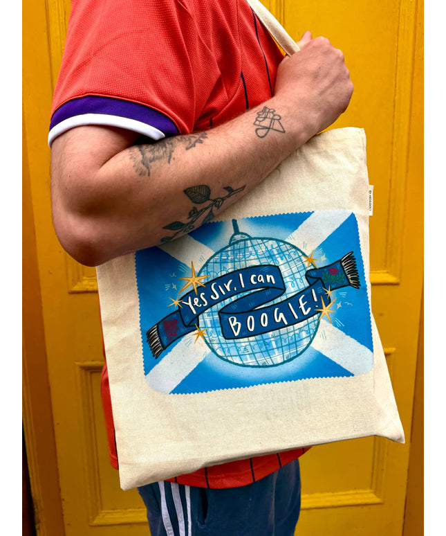 Yes Sir I can Boogie! Scotland World Cup Tote Bag