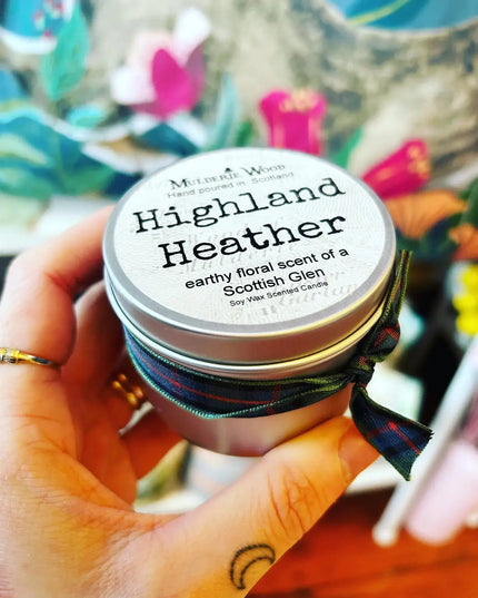 Highland Heather Scottish Glen Lucky Scots Scented Candle