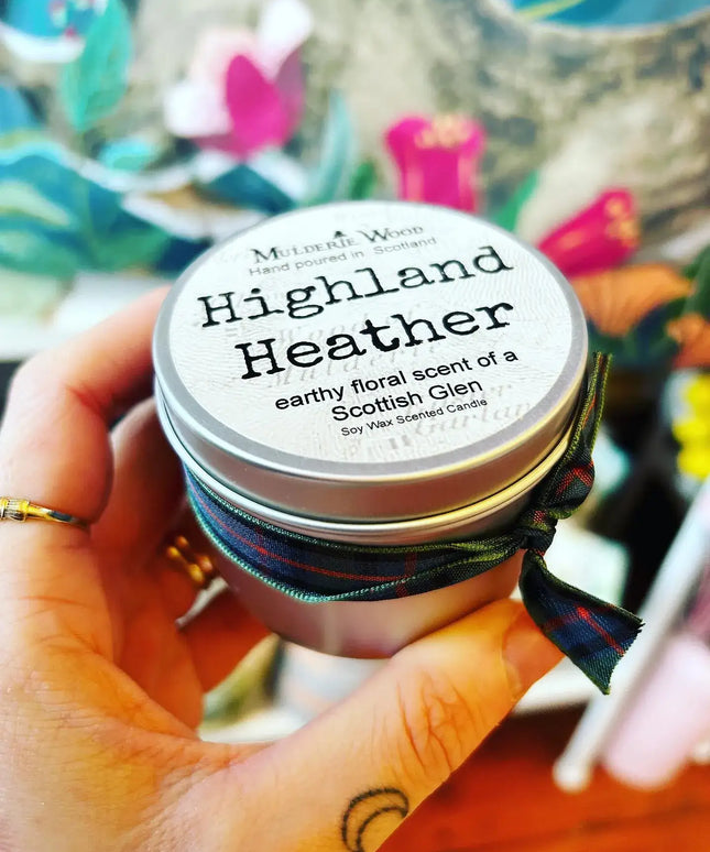 Highland Heather Scottish Glen Lucky Scots Scented Candle