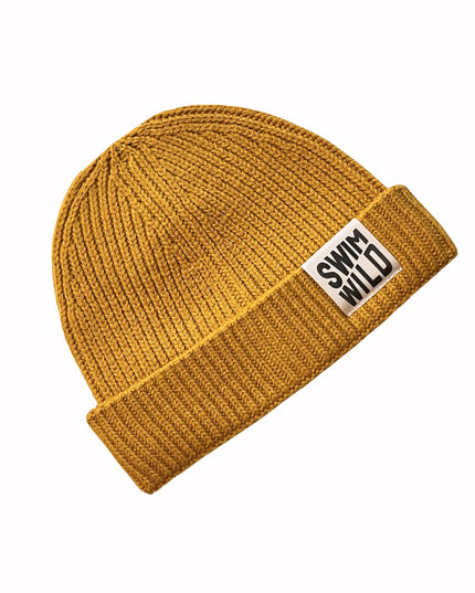 Fishermans knit Hat - Mustard