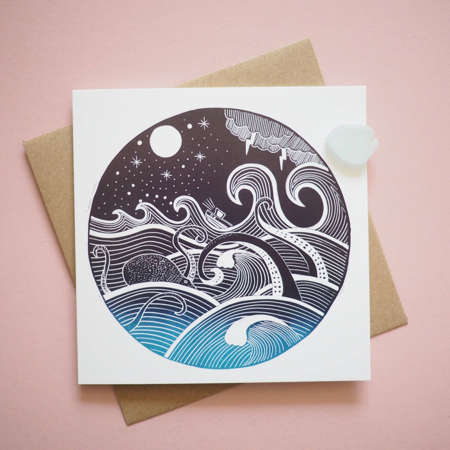 Guided by the Stars Greetings Card