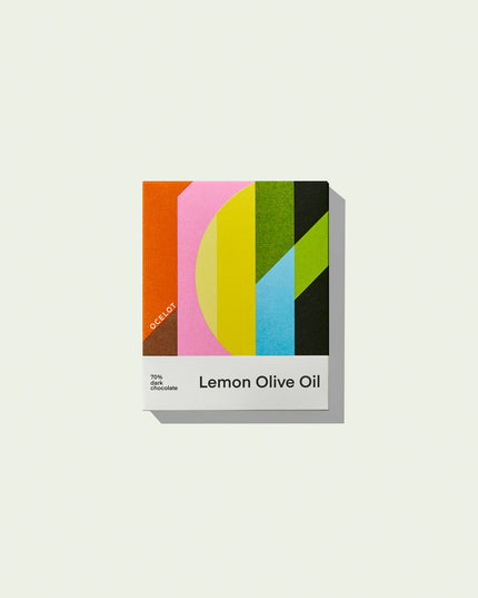 Lemon Olive Oil - Organic 70% dark chocolate bar, 70g