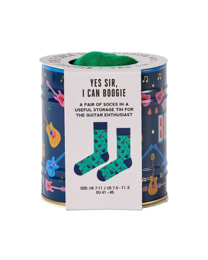 Gentlemen's Hardware Storage Tin & Sock Set - Guitar