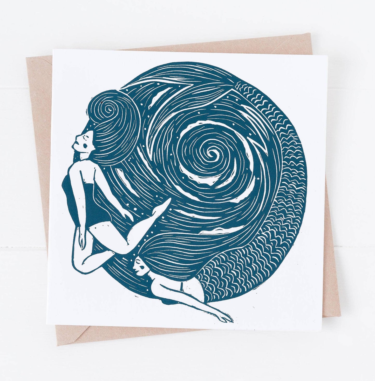 Siren's Song Card *folklore, myth, mermaid, wild swimming*