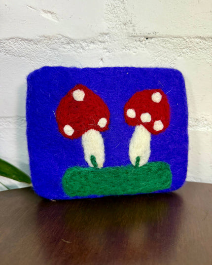 Assorted Felt Toadstool Purse