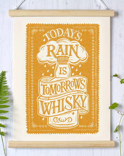 Scottish Whisky Print - A4