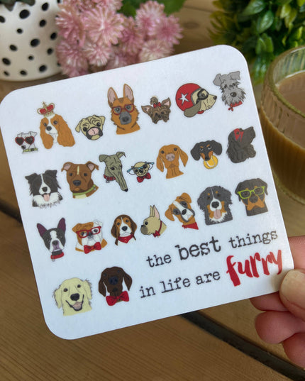 Coaster - Best Things Are Furry