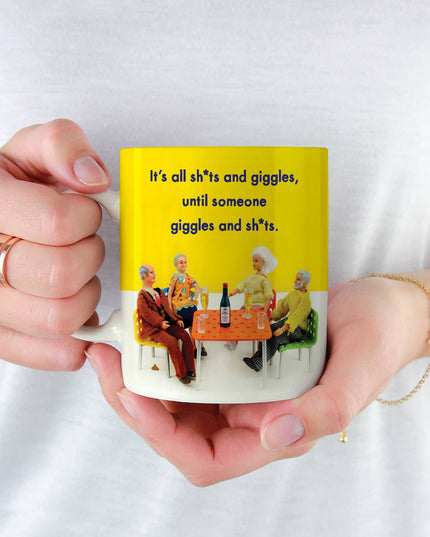 Shits And Giggles Mug by Bold & Bright