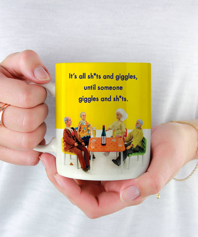 Shits And Giggles Mug by Bold & Bright