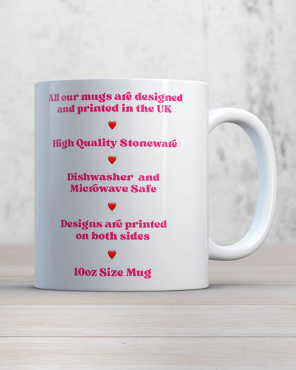 David Shrigley Mug Fucking Ace