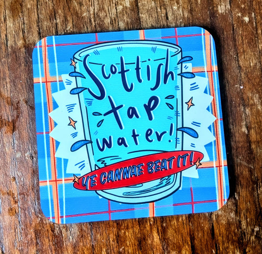Scottish Tap Water Coaster