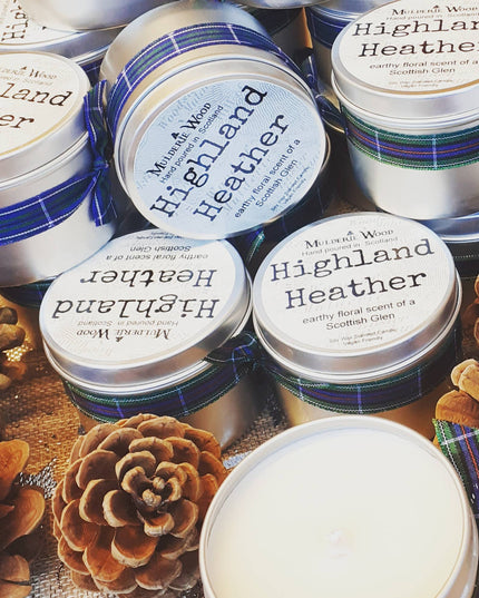 Highland Heather Scottish Glen Lucky Scots Scented Candle