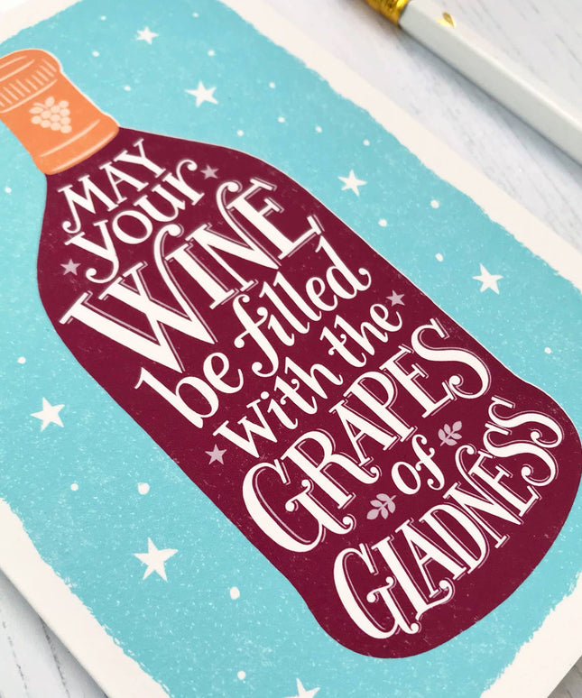 Funny Wine Quote Card