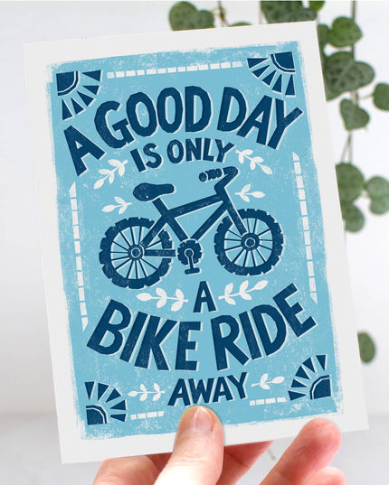Bike Ride Greeting Card