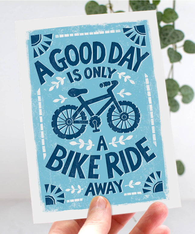 Bike Ride Greeting Card