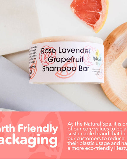Rose, Lavender, Grapefruit Shampoo Bar